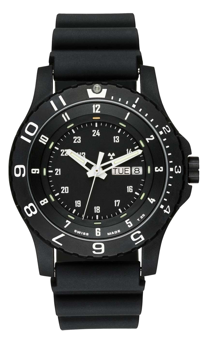 UMF Ruhla Military 10037-6 Men's Watch • Trigalight H3 • Sapphire Crystal