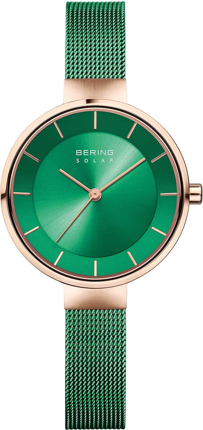 Montre Bering Solar 14631-369 pour femme • Mouvement solaire • Verre saphir