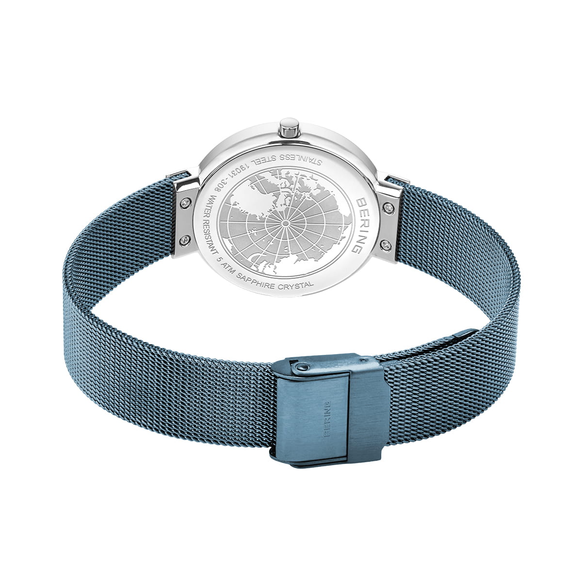 Bering Classic 19031-308 Damenuhr • Saphirglas • Milanaise