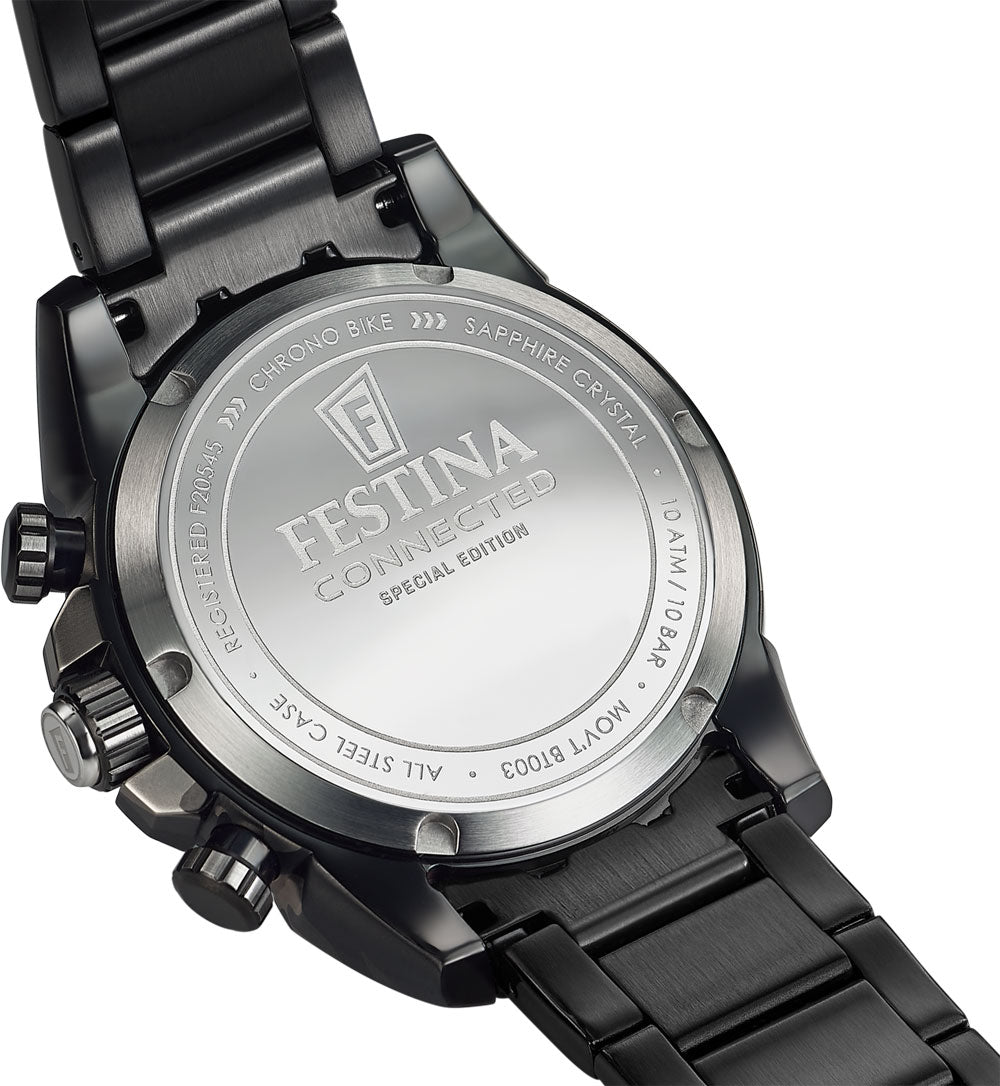 Montre Homme Festina Connected F20545/1 • Smartwatch hybride • Verre saphir