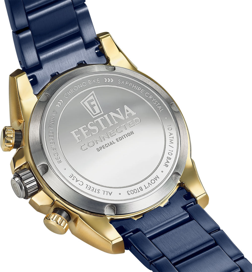 Festina Connected F20547/1 Men's Watch • Sapphire Glass • Hybrid Smartwatch