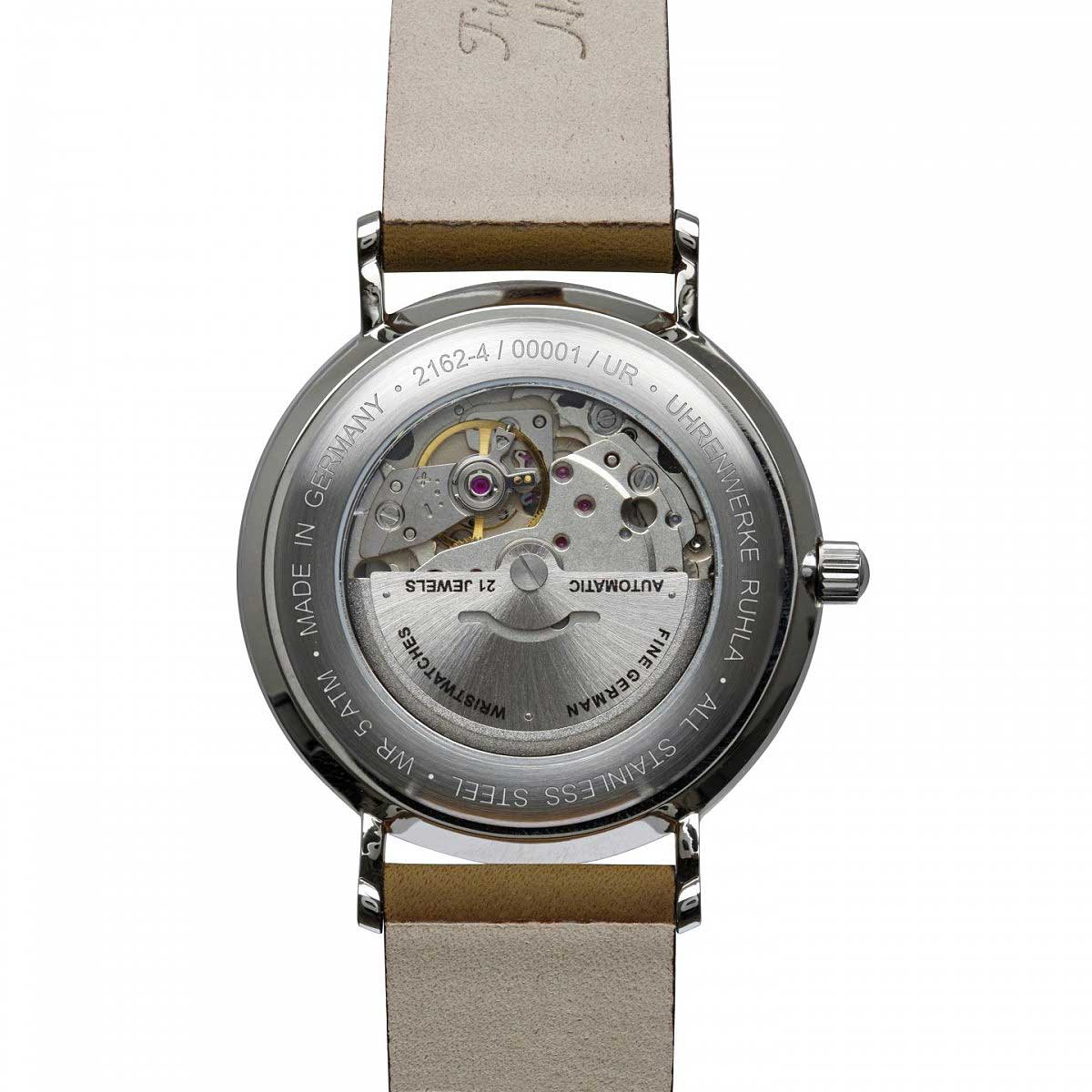 Bauhaus Automatic 2162-4 Herrenuhr • Blau • Made in Germany