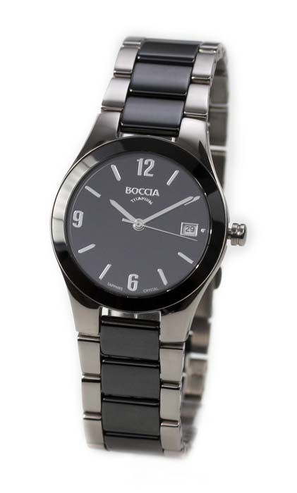 Montre Boccia 470831 • Pur Titane • Respectueuse de la peau & Ultralégère