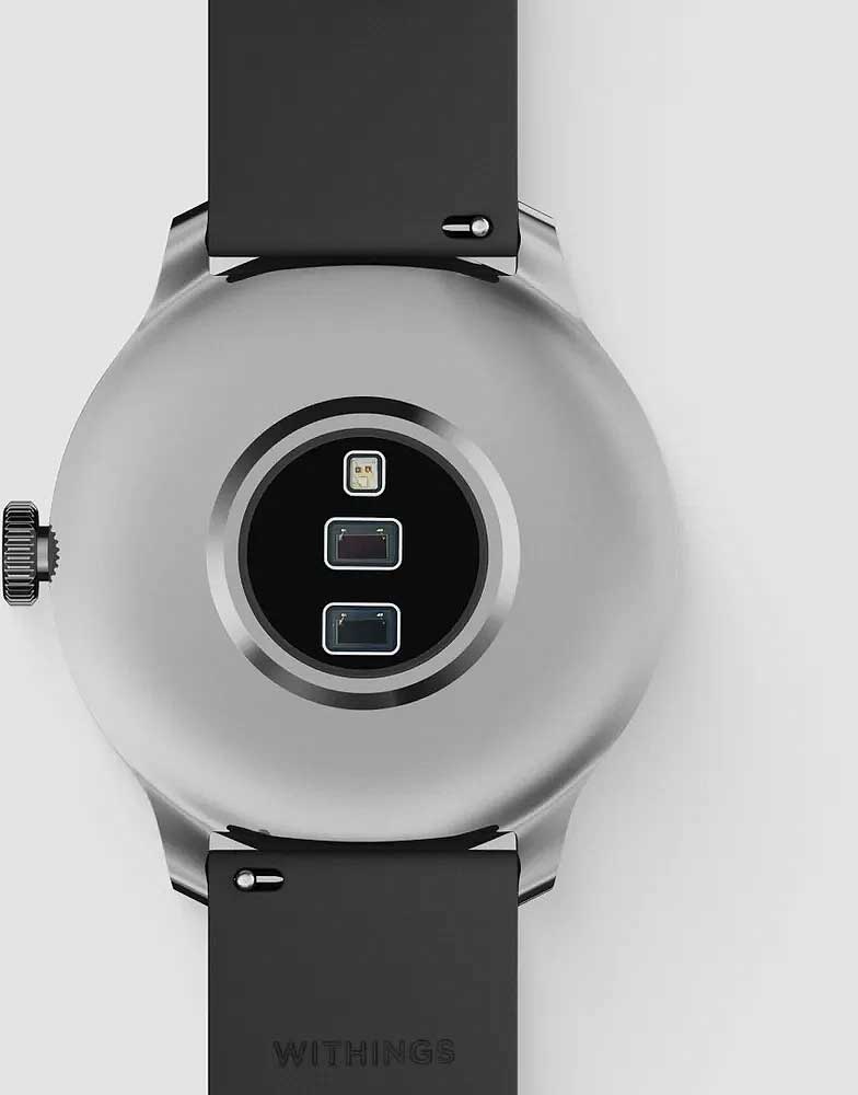Withings ScanWatch HWA09 Unisex Uhr • Klinisch validiertes EKG • Saphirglas