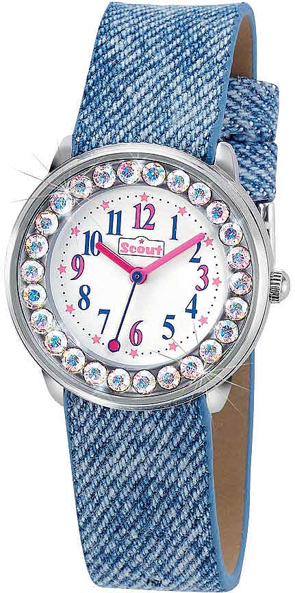 Scout Darling Collection 381.008 Mädchen Uhr • Lernuhr • Mineralglas