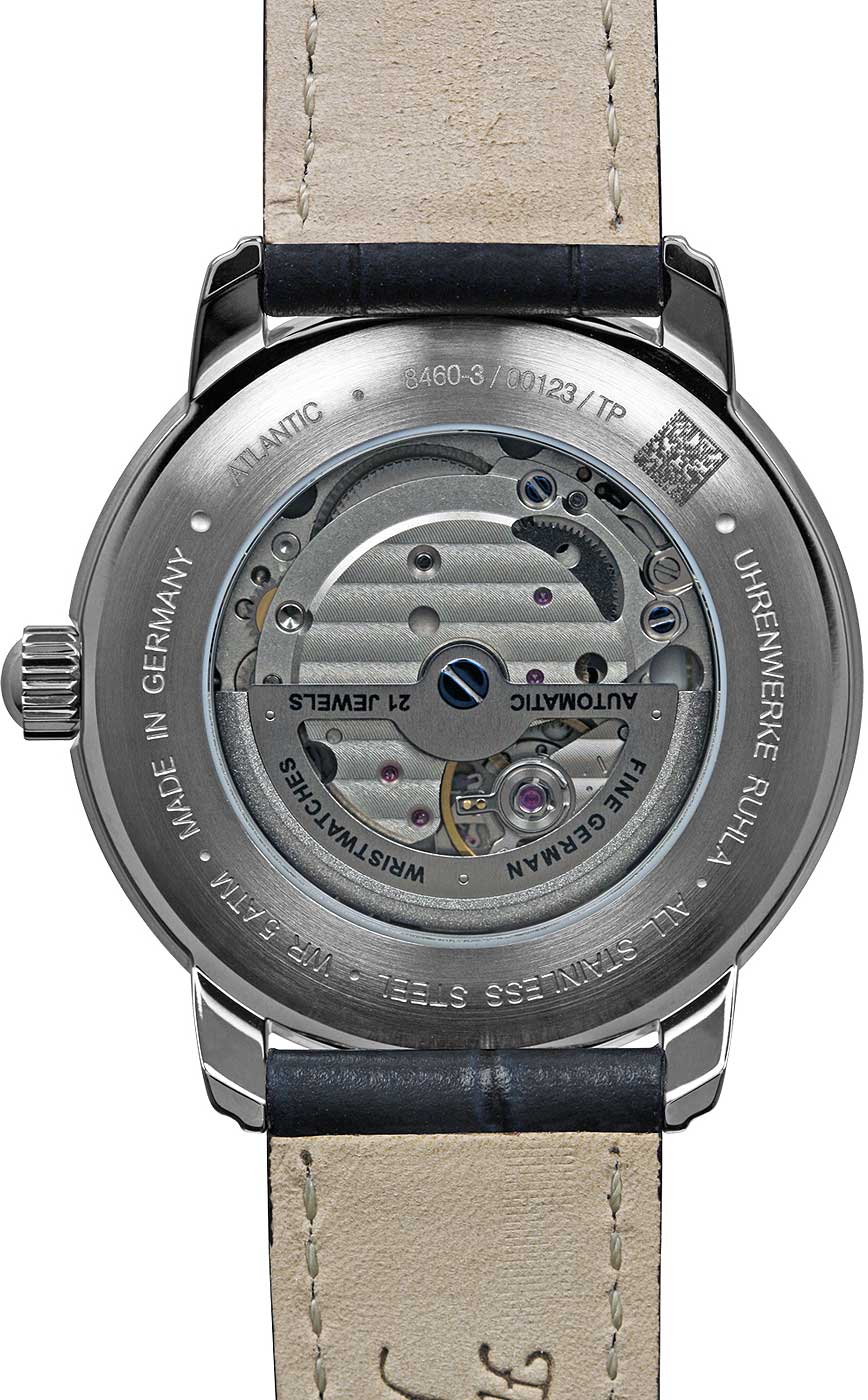 Zeppelin Atlantic 8460-3 Herrenuhr • Made in Germany • Historisches Flieger-Design