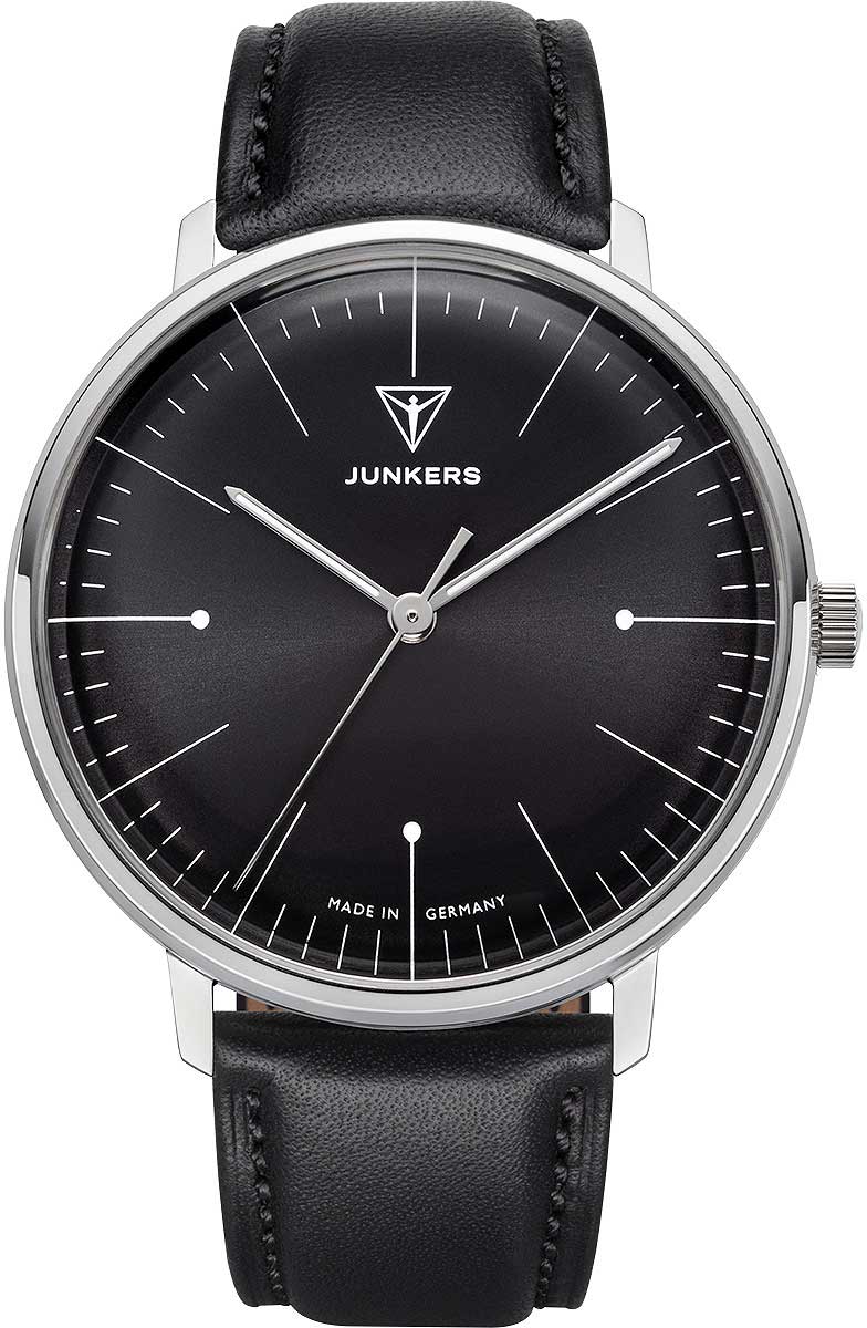 Montre pour homme Junkers Bauhaus 9.06.01.02 • Mouvement à quartz précis • Design Bauhaus