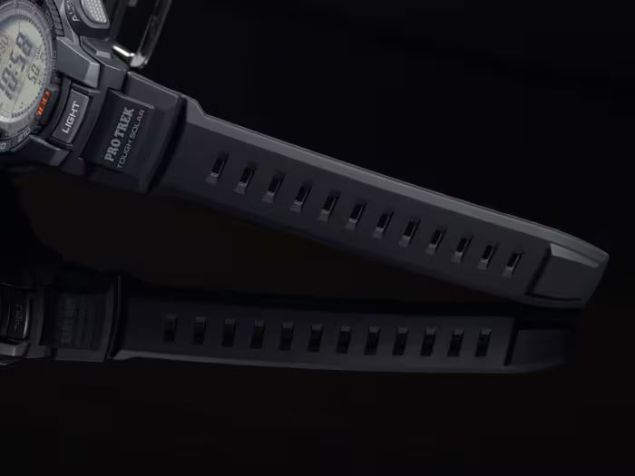 Casio Pro Trek PRG-270-1ER Herren Uhr • Robustes Solar-Uhrwerk • Integrierter Triple Sensor