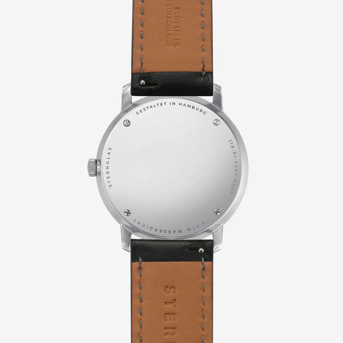 Sternglas S01-NAG26-BR02 Men's Watch • Sapphire Glass • Big Date