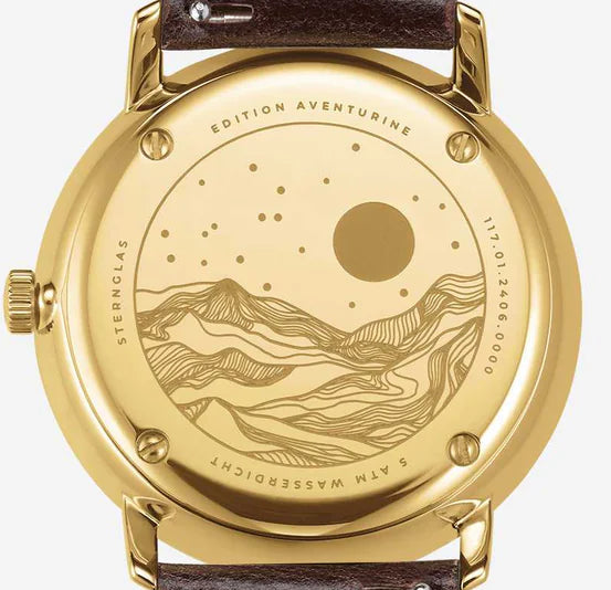 Sternglas Naos Edition Aventurine S01-NAN41-ME09 Watch • Aventurine Dial • Sapphire Glass