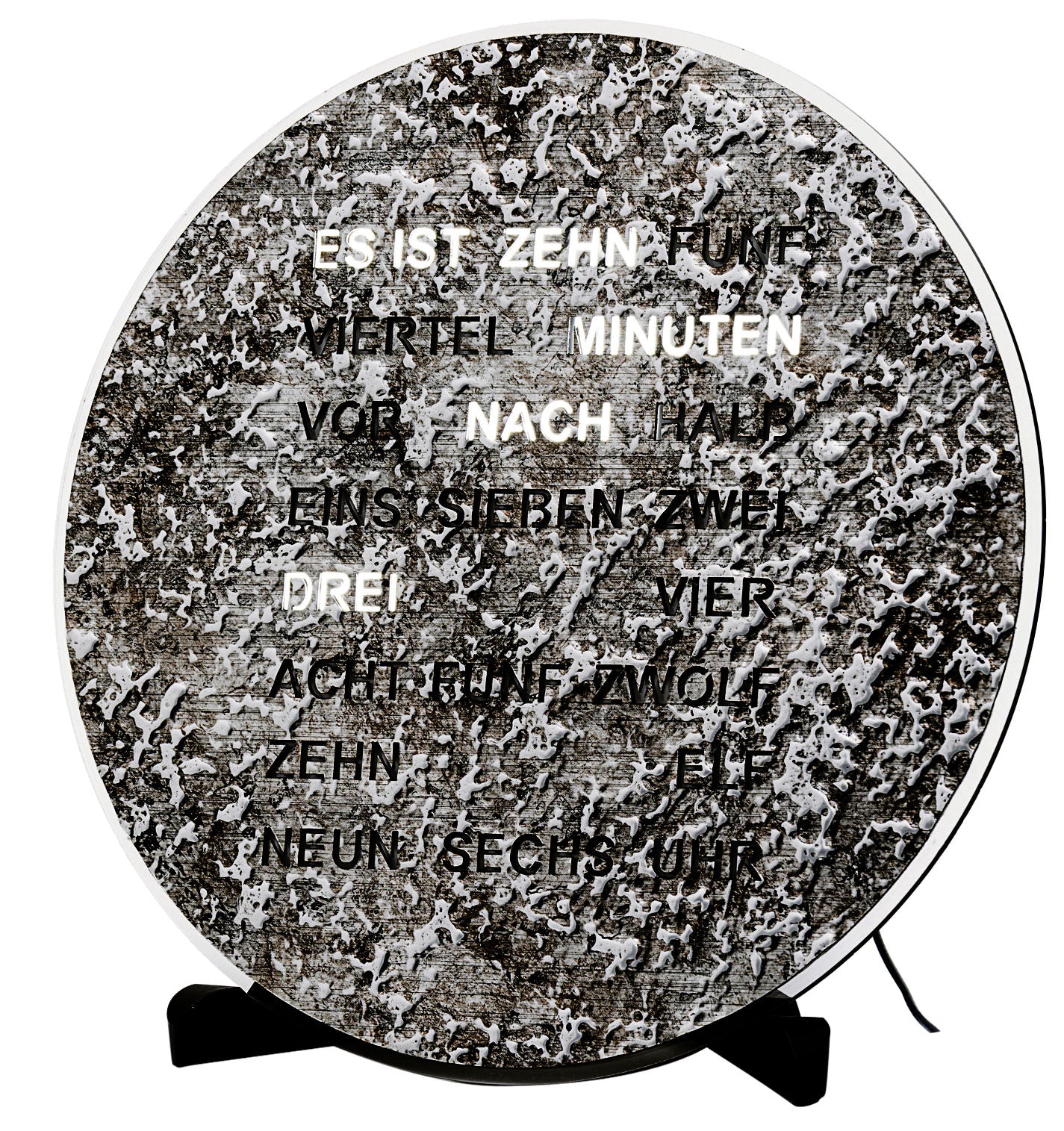 AMS Desk Clock • Precise Movement • Elegant Design