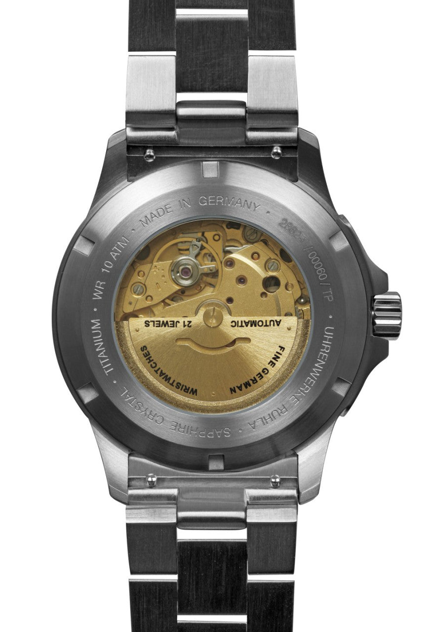 Bauhaus Aviation 2862M1 Herrenuhr • Titan-Gehäuse • Automatik