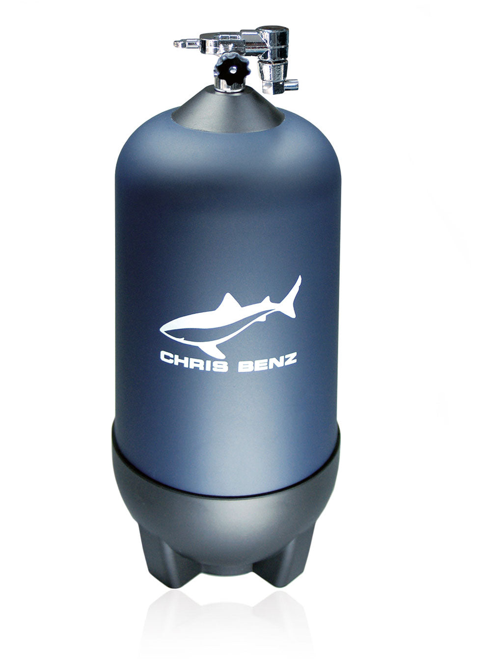 Montre pour homme Chris Benz DEPTHMETER Chronograph 300M Rescue Diver CB-C300X-RS-KBS • Profondimètre • Verre saphir