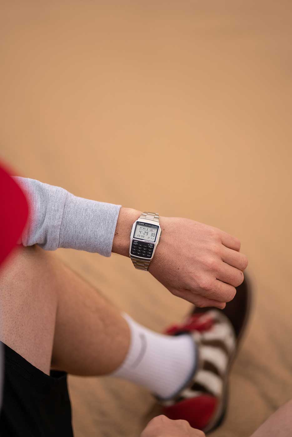 Casio DBC-32D-1AES Herren Uhr • Digitaler Rechner • Telememo-Funktion