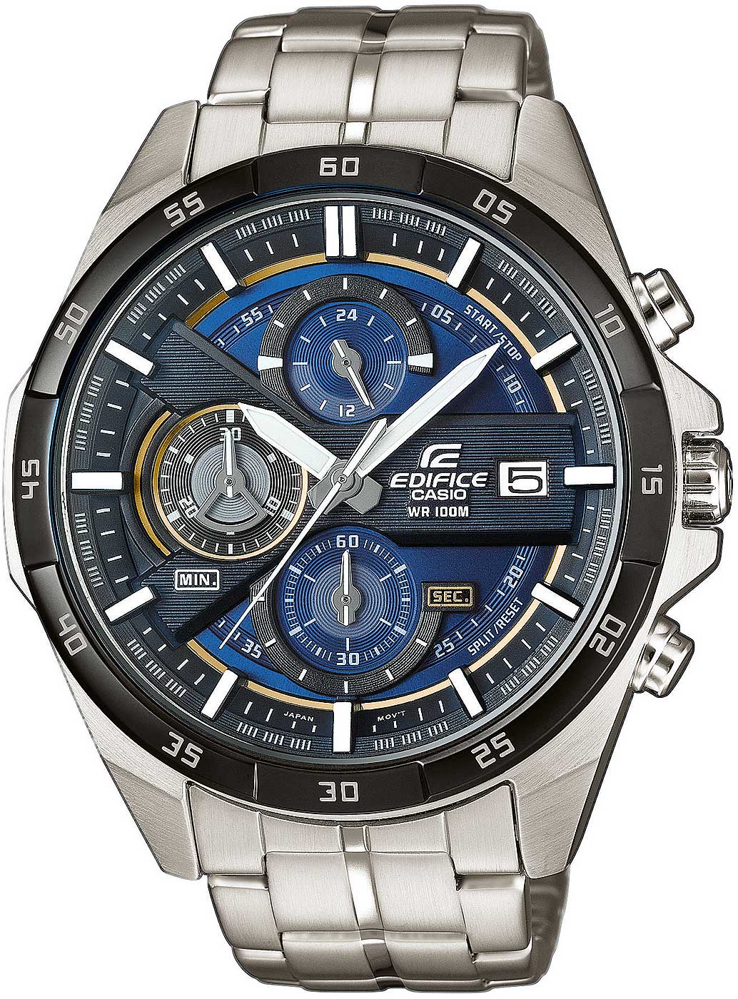 Casio Edifice EFR-556DB-2AVUEF Men's Watch • Stopwatch function • Neo-Display