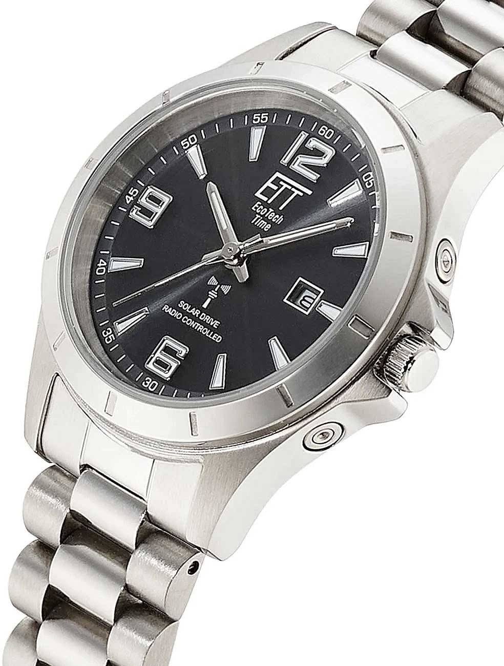 Eco Tech Time Gobi Lady ELS-11674-22M Women's Watch • Radio-Controlled Solar • Stainless Steel