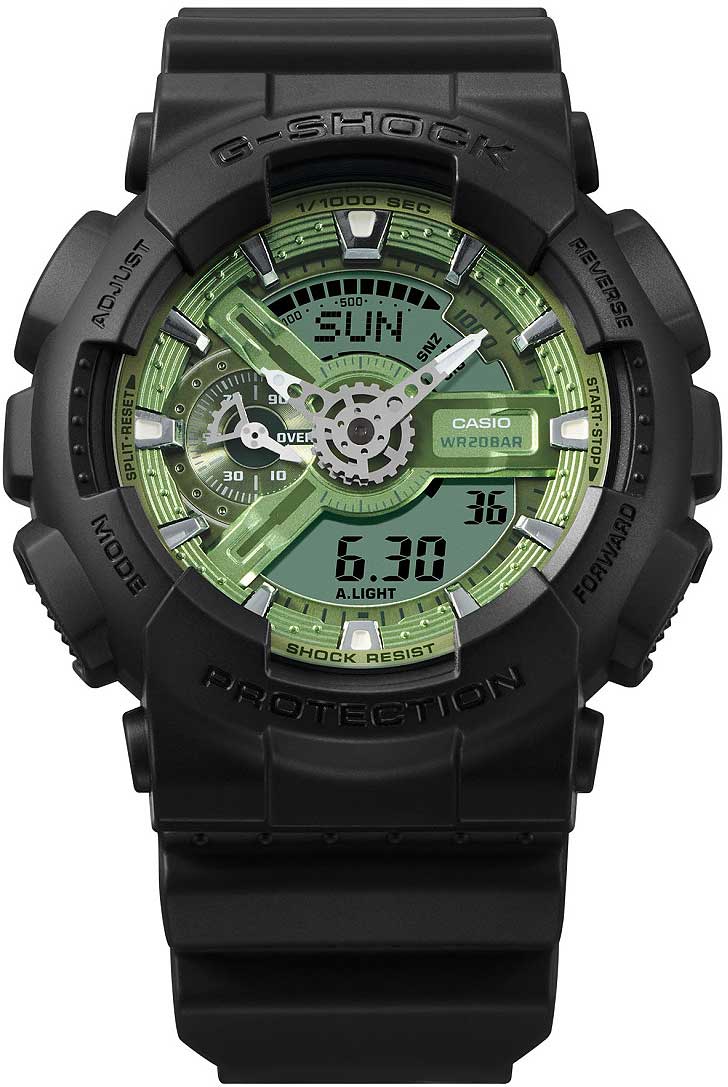 Casio G-Shock GA-110CD-1A3ER Uhr • Stoßfest • 20 Bar Wasserdicht