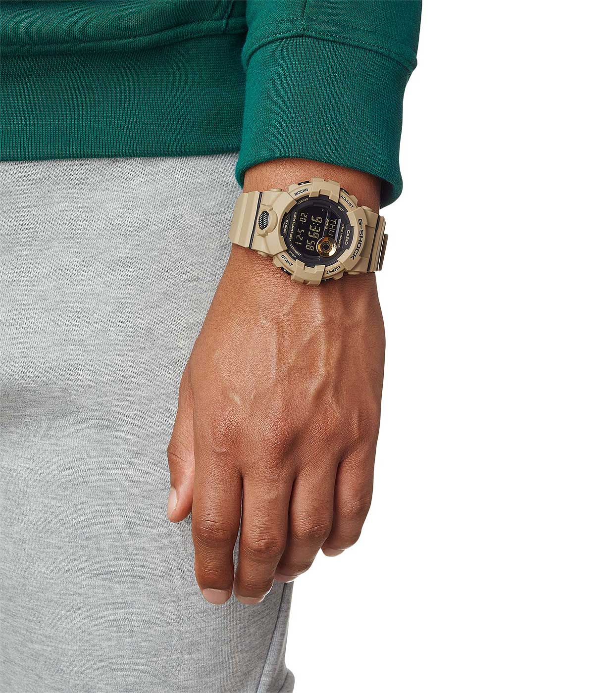 Casio G-Shock G-Squad GBD-800UC-5ER Herren Uhr • Bluetooth Link • Fitness Step Tracker