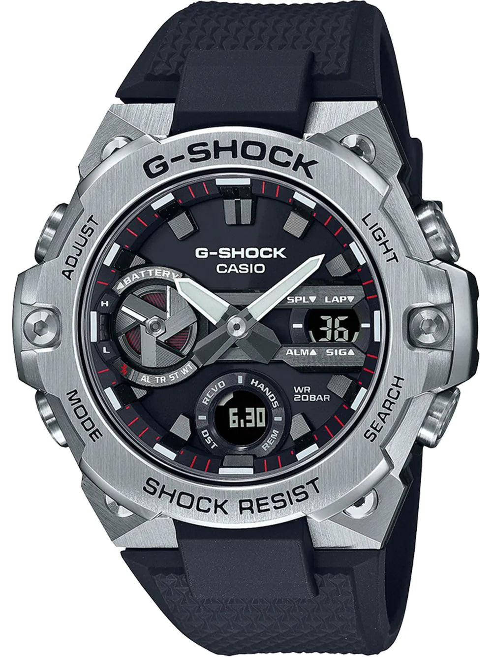 Casio G-Shock G-Steel GST-B400-1AER Men's Watch • Tough Solar • Bluetooth
