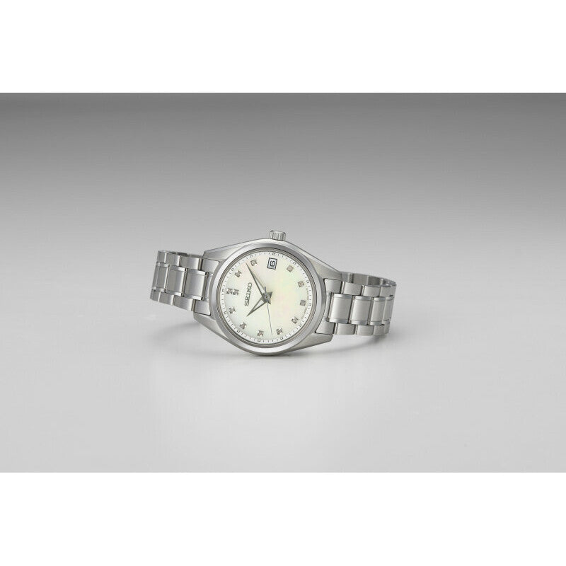 Seiko Discover More SUR579P1 Ladies' Watch • Sapphire Crystal • Diamond Dial