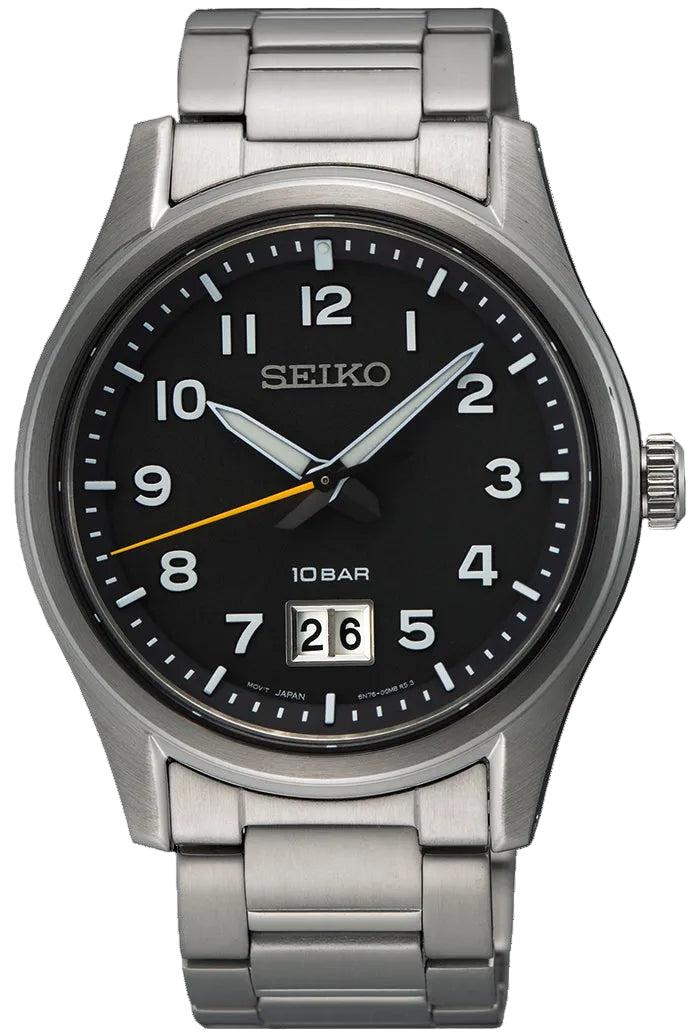 Seiko SUR569P1 Herrenuhr • Saphirglas • LumiBrite