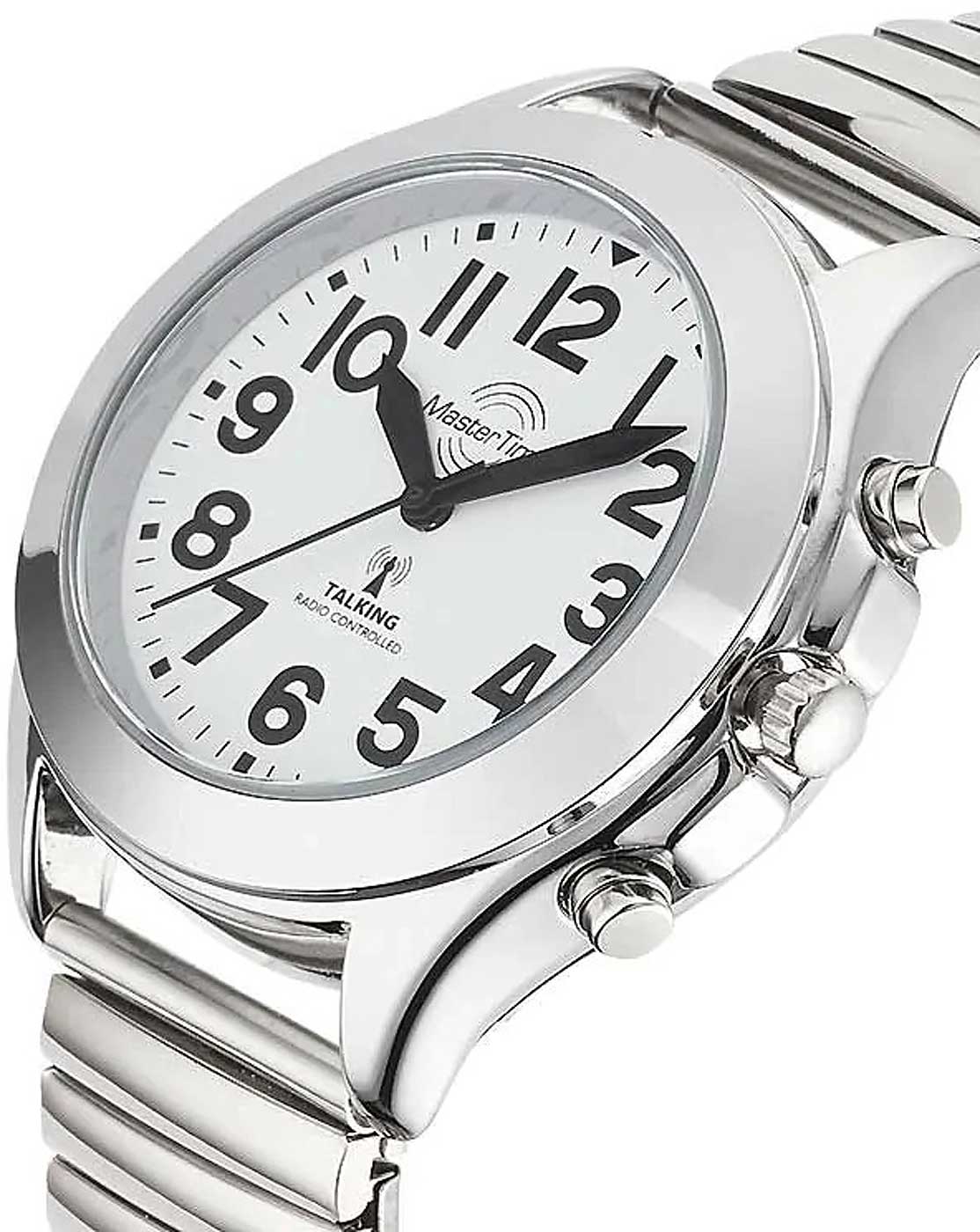 Montre pour femme Master Time MTLA-10706-60M • Montre radio-pilotée • Annonce vocale de l'heure