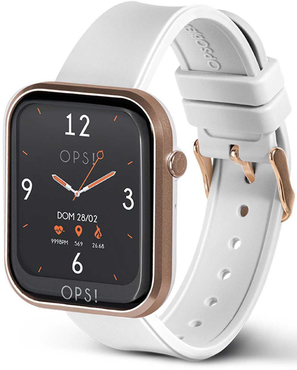 OPS! OPSSW-11 o'clock • Smartwatch • Rose Gold Aluminum Case