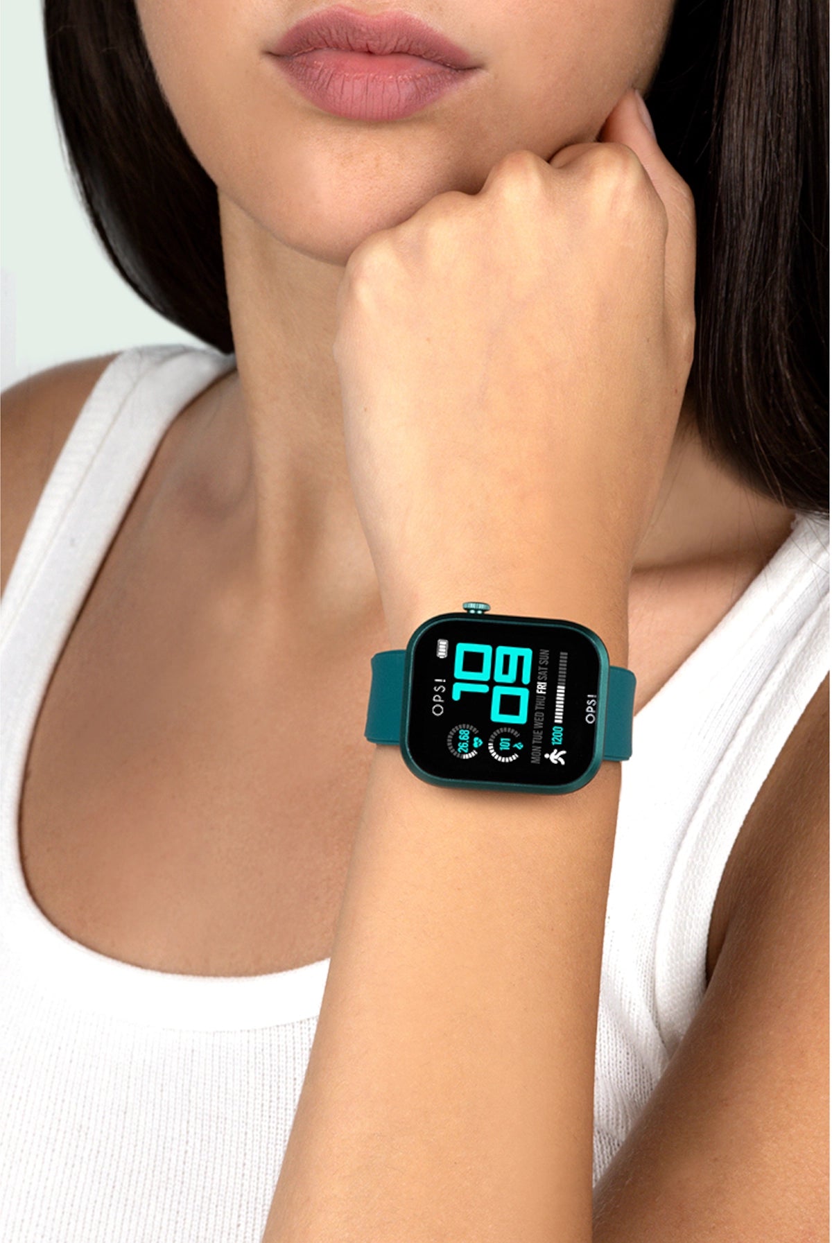 OPS! Smart Call OPSSW-58 Damen Uhr • Bluetooth Anruffunktion • Fitness-Tracker
