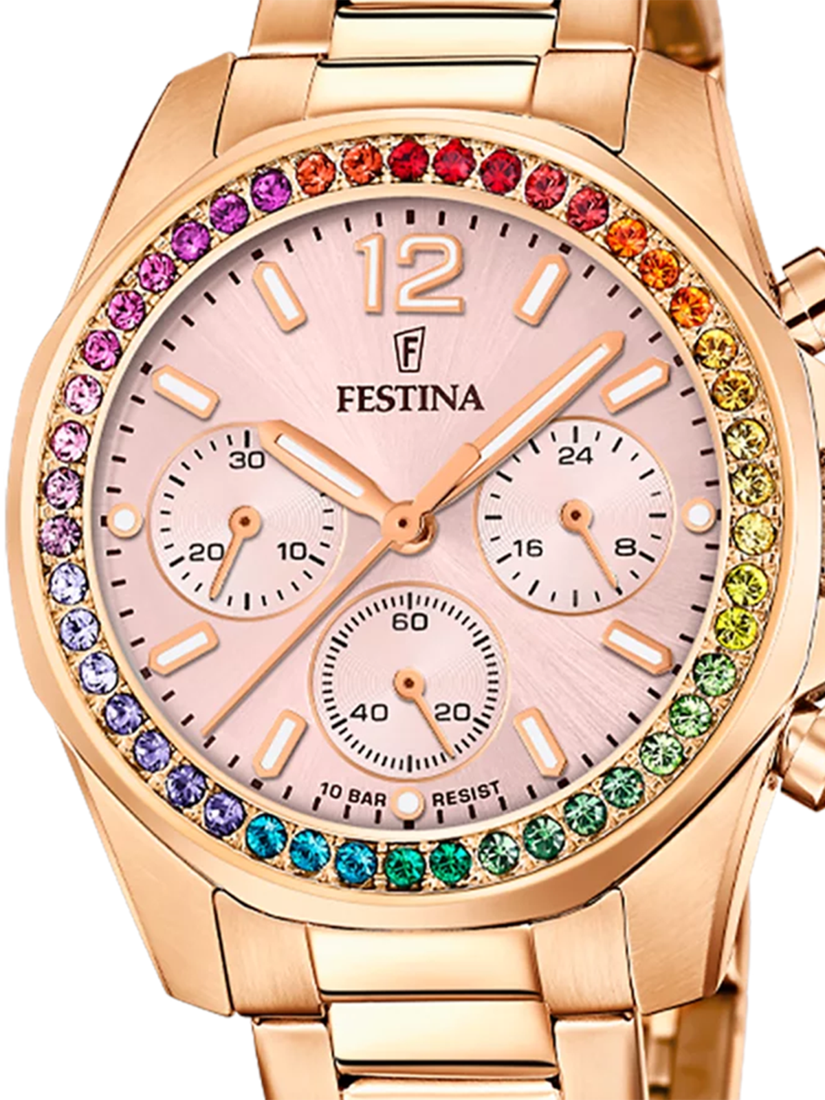 Festina Boyfriend Collection F20639/4 Damenuhr • Roségold • 10 ATM