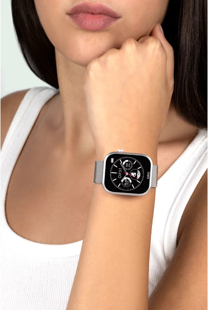 OPS! Smart Call Pro OPSSW-60 Unisex Uhr • AMOLED Display • Bluetooth Telefonie