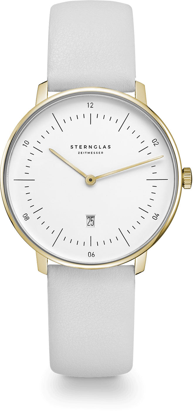 Montre Sternglas Naos S01-NA44-PR04 • Verre saphir • Mouvement à quartz Ronda