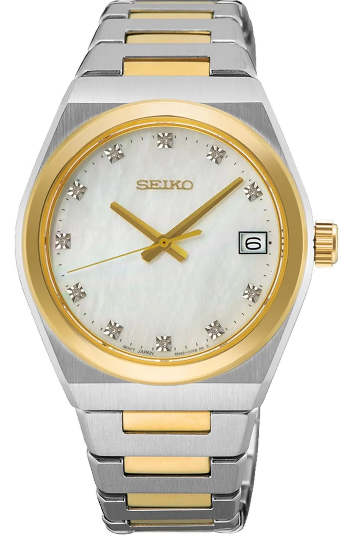 Seiko SUR604P1 Damenuhr • Saphirglas • Diamantbesatz