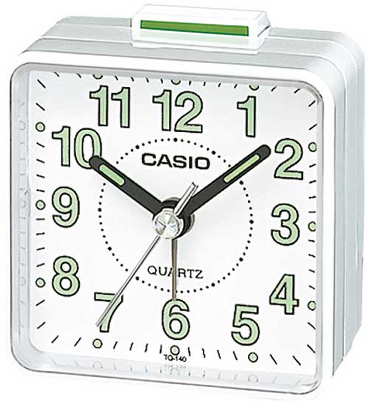 Casio Klassischer Wecker 5.7 x 5.7 x 3.3 cm Kunststoff • Piepton-Alarm • Kompaktes Design