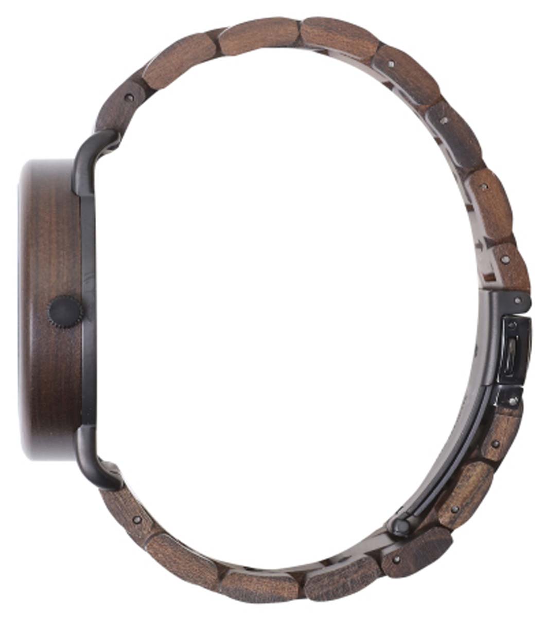 Laimer Gottfried 0124 Men's Watch • Moon Phase • Real Wood