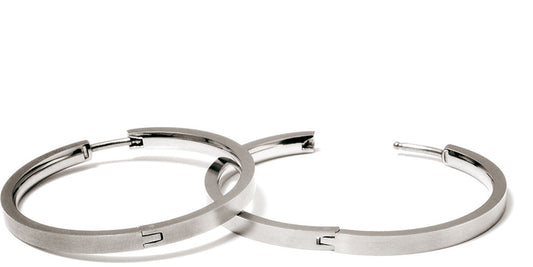 Ohrringe satiniert, gebürstet - Boccia Jewelry Modell: 0516-01