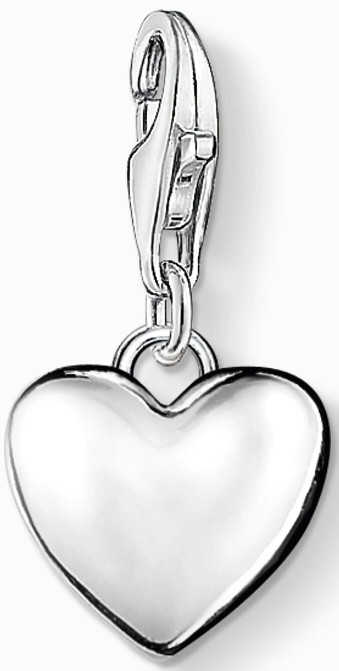 Thomas Sabo Charm Pendant Model: 0913-001-12 Heart - 925 Sterling Silver