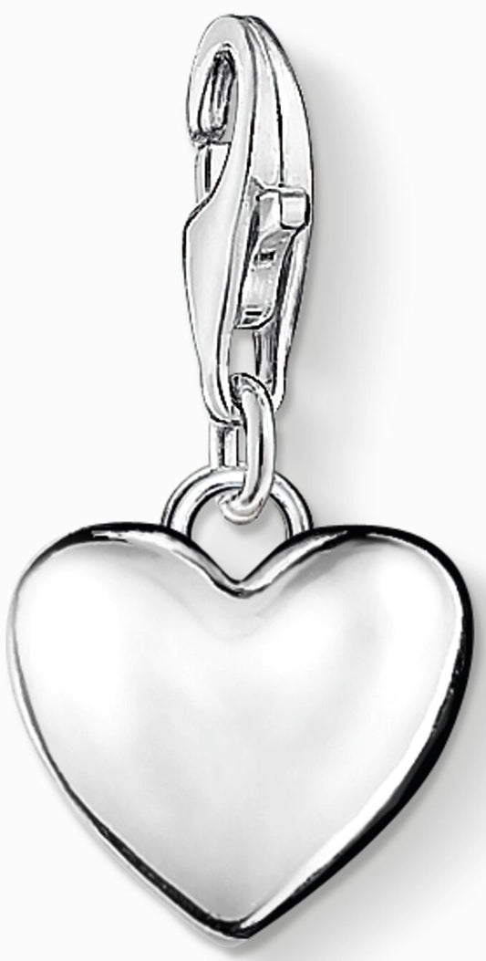 Thomas Sabo Charm Pendant Model: 0913-001-12 Heart - 925 Sterling Silver