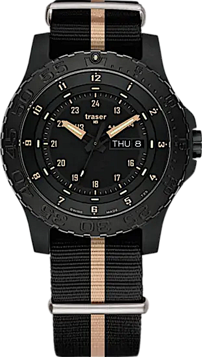 Traser P66 Sand 100232 Herrenuhr • Trigalight • Swiss Made