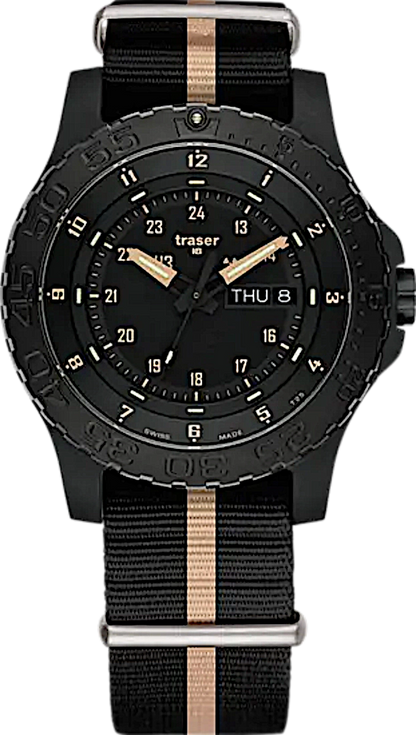 Traser P66 Sand 100232 Herrenuhr • Trigalight • Swiss Made