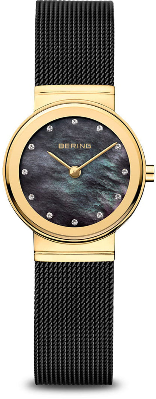 Bering Classic 10126-132 Montre pour femme • Mouvement à quartz précis • Verre saphir résistant aux rayures