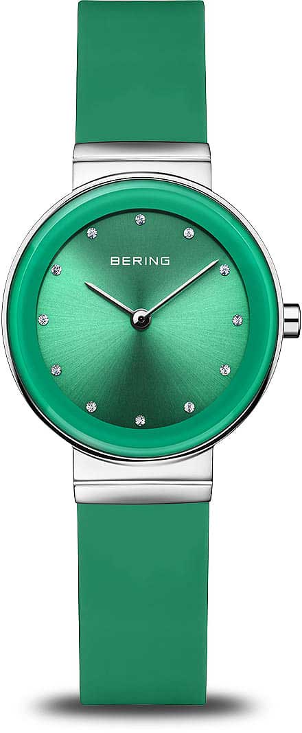 Bering Classic 10129-808 Women's Watch • Scratch-resistant sapphire crystal • Flat design