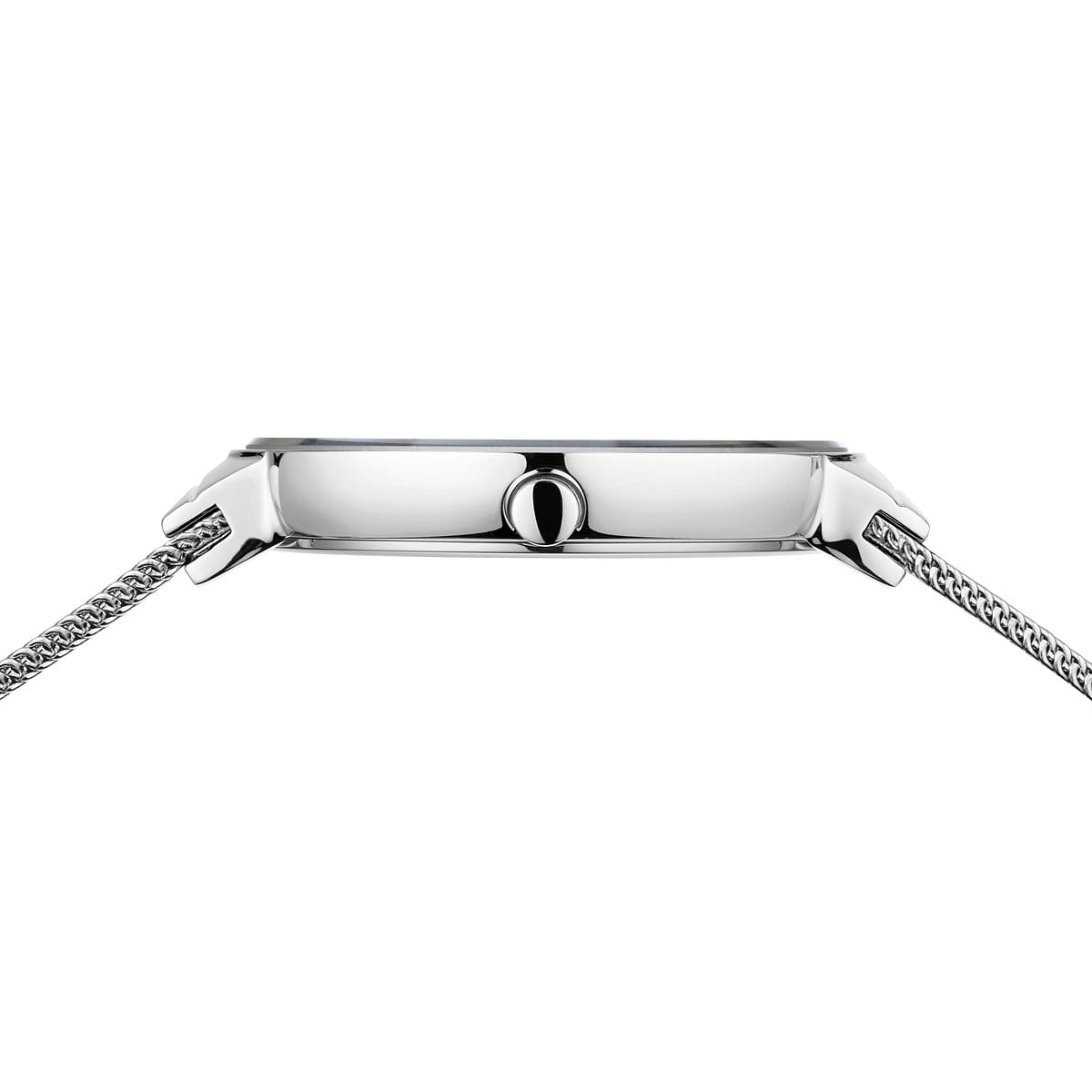 Bering Classic 10135-000 Damenuhr • Kratzfestes Saphirglas • Feines Milanaise-Armband
