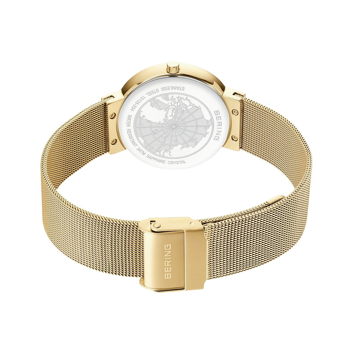 Bering Classic 10135-334 Damenuhr • Saphirglas • Milanaise