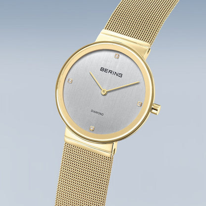 Bering Classic 10135-334 Damenuhr • Saphirglas • Milanaise