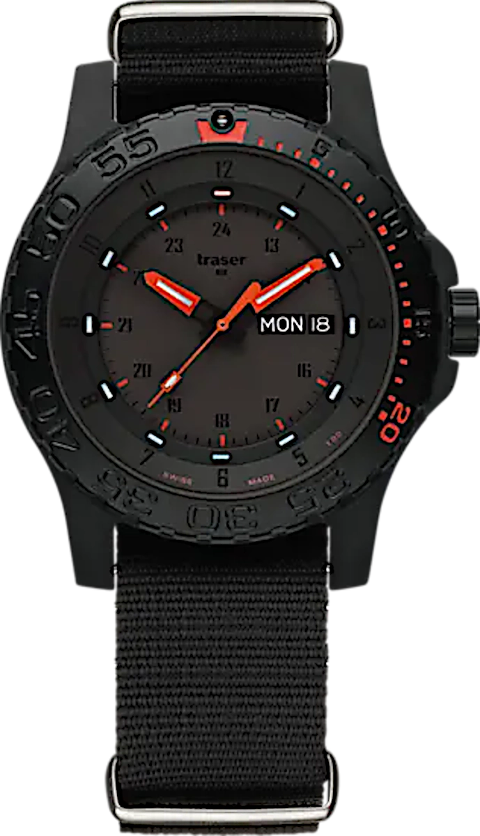 Traser P66 Tactical Mission 104147 Men's Watch • Trigalight • Sapphire Crystal