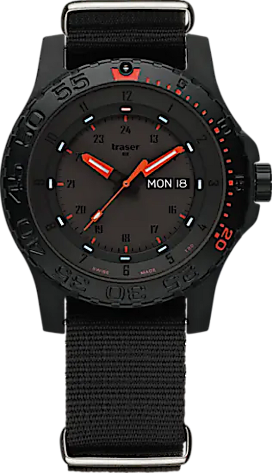 Traser P66 Tactical Mission 104147 Men's Watch • Trigalight • Sapphire Crystal
