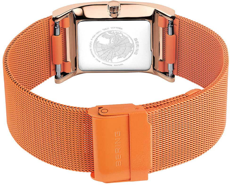Bering Classic 10426-565-S Damenuhr • Kratzfestes Saphirglas • Milanaise-Armband