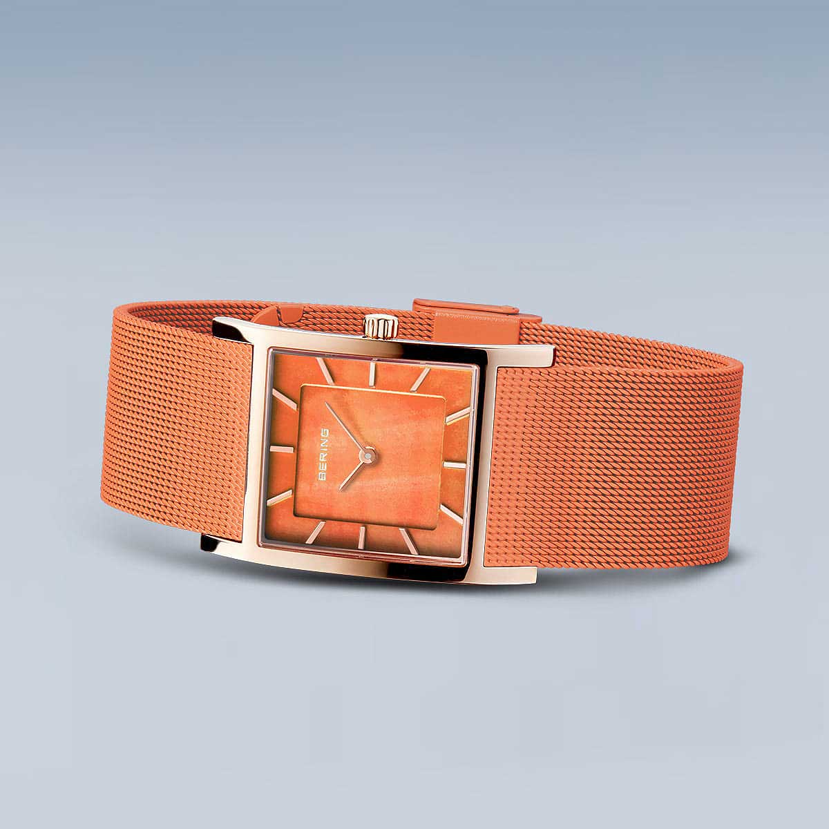Bering Classic 10426-565-S Damenuhr • Kratzfestes Saphirglas • Milanaise-Armband