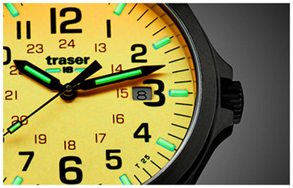 Traser P67 Officer Pro 107423 Men's Watch • Swiss Made Quartz Movement • trigalight Illumination