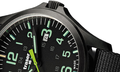 Traser P67 Officer Pro 107426 Watch • Swiss Made Quartz • trigalight Technology